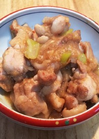 鶏肉のポン酢生姜焼き
