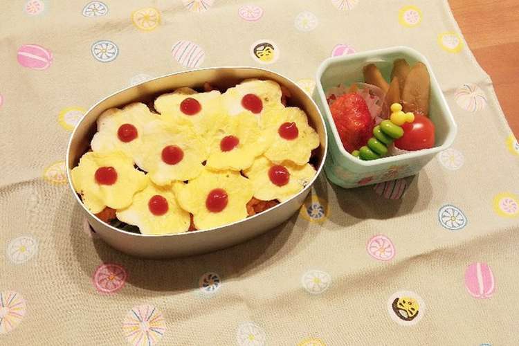子供のお弁当用 パクパクオムライス レシピ 作り方 By 横浜のゆか クックパッド 簡単おいしいみんなのレシピが376万品