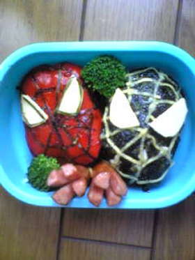 スパイダーマンお弁当2
