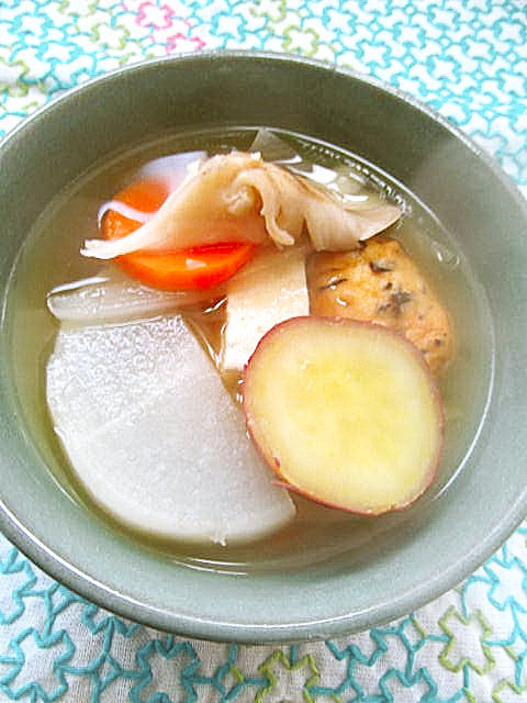 ❖大根・舞茸・木綿豆腐・人参達の煮物❖の画像