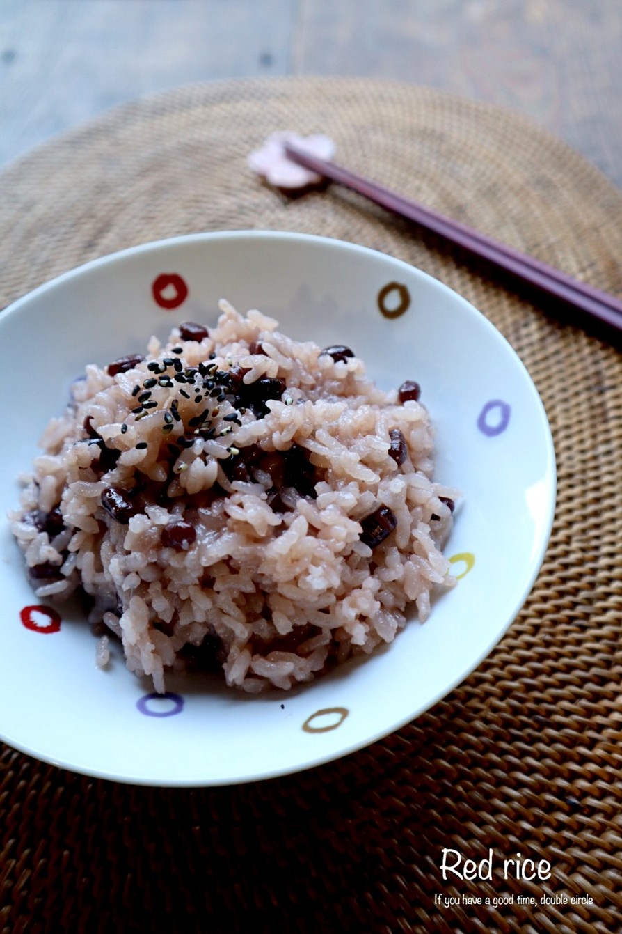 切り餅で作る！お赤飯の画像