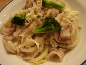 レンジde簡単☆モリモリ豚肉&温野菜