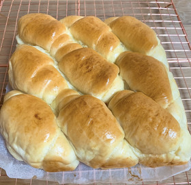 大豆粉ロールちぎりパンレシピ