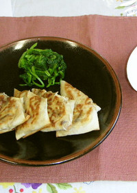 えびと豆腐のふんわり春巻き（健康食）