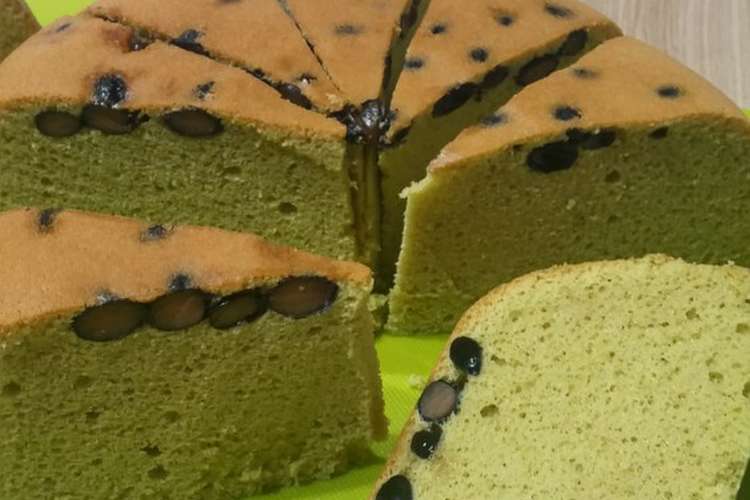 炊飯器で抹茶シフォンケーキ レシピ 作り方 By なおウサギ クックパッド 簡単おいしいみんなのレシピが366万品