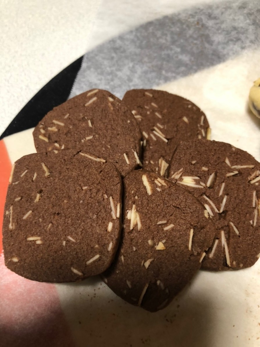簡単ショコラアーモンドクッキーの画像