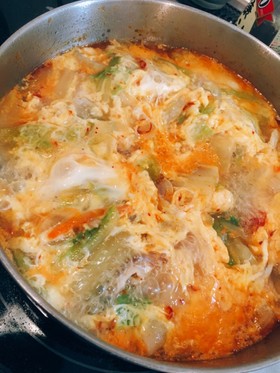 ピリ辛食べるスープ