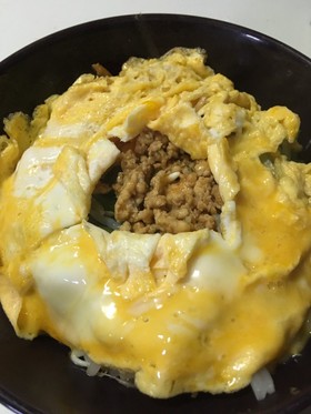 開いてびっくりビビンパオムライス