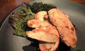 簡単☆ジューシー♪やみつき☆鶏胸肉♪