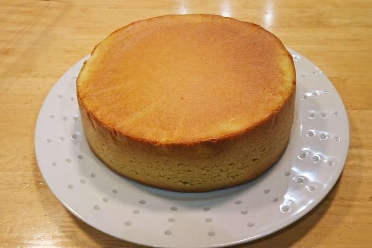 スポンジケーキ 18 ホール レシピ 作り方 By 竜弥705 クックパッド