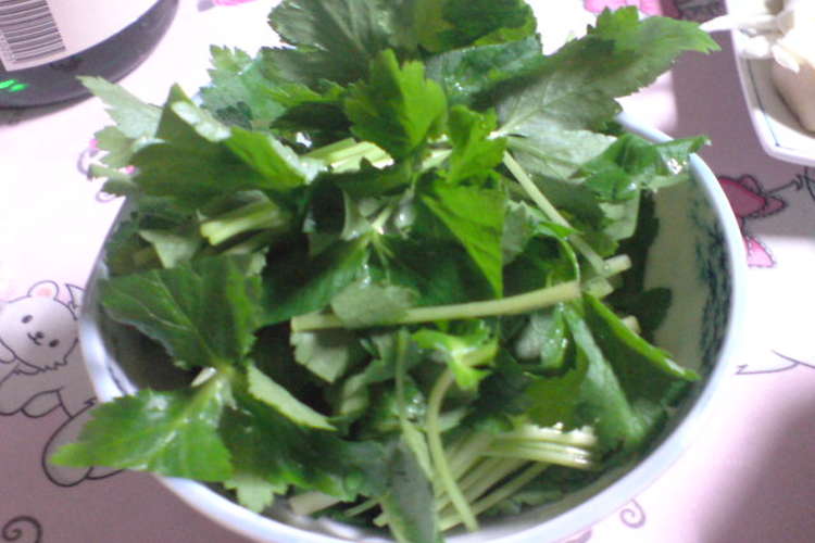 三つ葉は生が美味しい レシピ 作り方 By ｋ 聖夜 クックパッド 簡単おいしいみんなのレシピが355万品