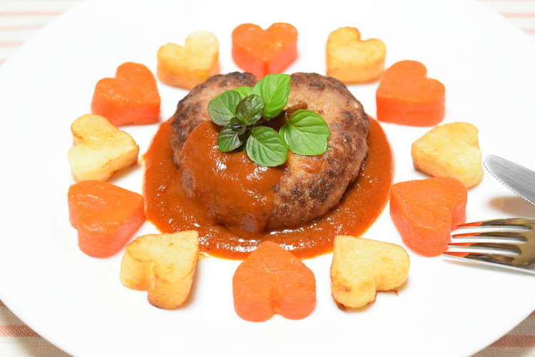 バレンタイン ハートハンバーグ レシピ 作り方 By ミリオンクッキング部 クックパッド 簡単おいしいみんなのレシピが358万品