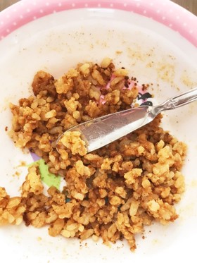 離乳食アイディア★きなこご飯♪