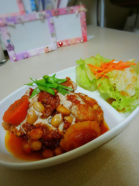 ♡手羽元のトマト煮♡