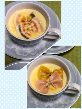 可愛ぃおもてなしスープ〜(o˘◡˘o)♡