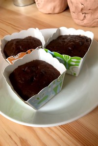 【糖質制限】大豆粉ココアカップケーキ