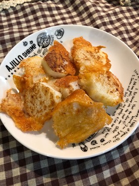 旦那のおつまみ♡山芋とカリカリチーズ焼き