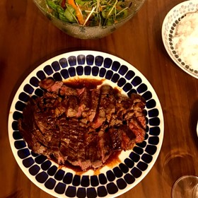 牛肩ロースのポンドステーキ