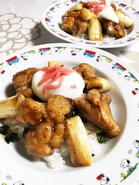 揚げずに楽チン!甘辛ダレの唐揚げ丼