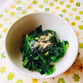 簡単、美味しい♬ ほうれん草のナムル