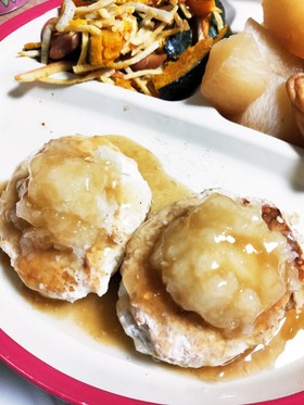 家族みんなで豆腐ハンバーグ