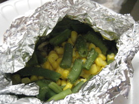 ぽかぽか野菜のホイル焼き