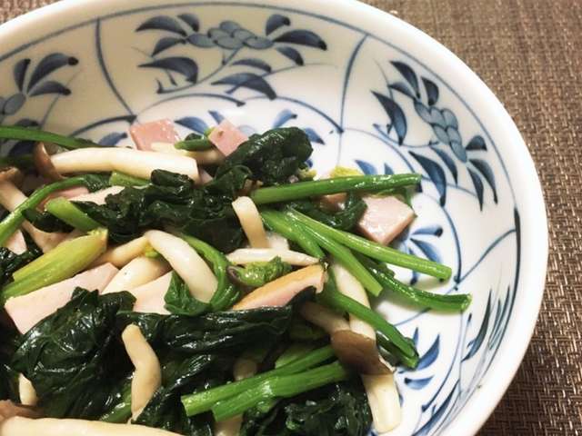 ハマる ほうれんそうとベーコンのソテー レシピ 作り方 By Gaspapa クックパッド