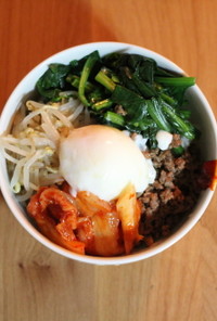 モテレシピ！タレで簡単、韓国風ビビンパ