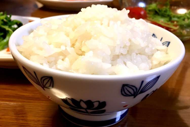 もち米消費に モチモチご飯の炊き方 レシピ 作り方 By えむ36 クックパッド 簡単おいしいみんなのレシピが352万品