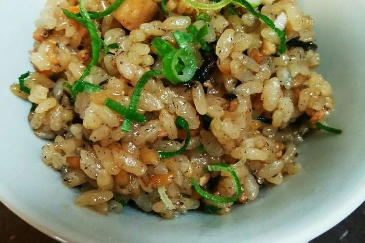 ひじき煮と切り餅で おこわ風炊き込みご飯 レシピ 作り方 By まゆpiyo クックパッド 簡単おいしいみんなのレシピが352万品