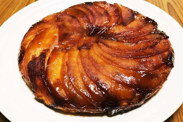 ホットケーキミックスで簡単 りんごと紅茶のアップルティーケーキ タルトタタン風 めろんカフェ Powered By ライブドアブログ