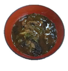 ねぎと海苔の味噌汁の画像