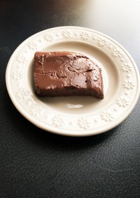 動物性不使用！濃厚ショコラ豆腐