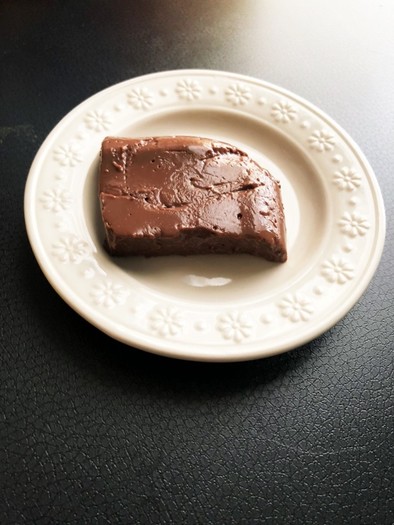 動物性不使用！濃厚ショコラ豆腐の写真