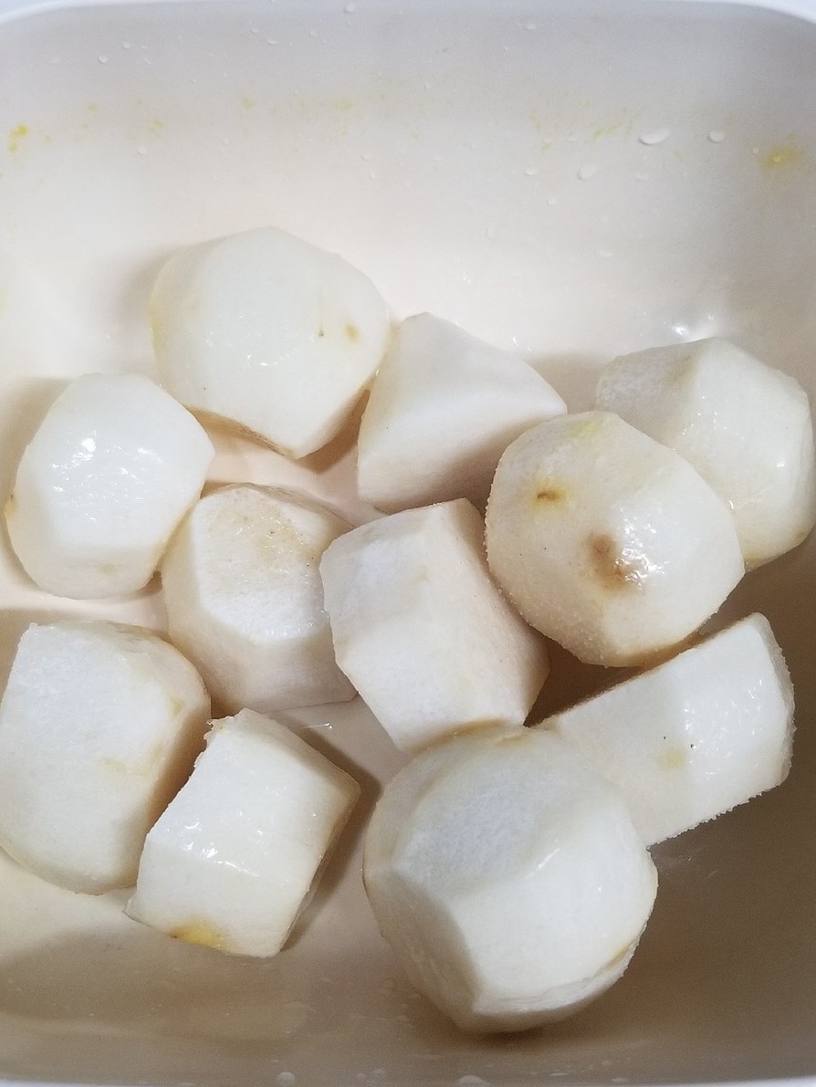 里芋の冷凍保存の画像
