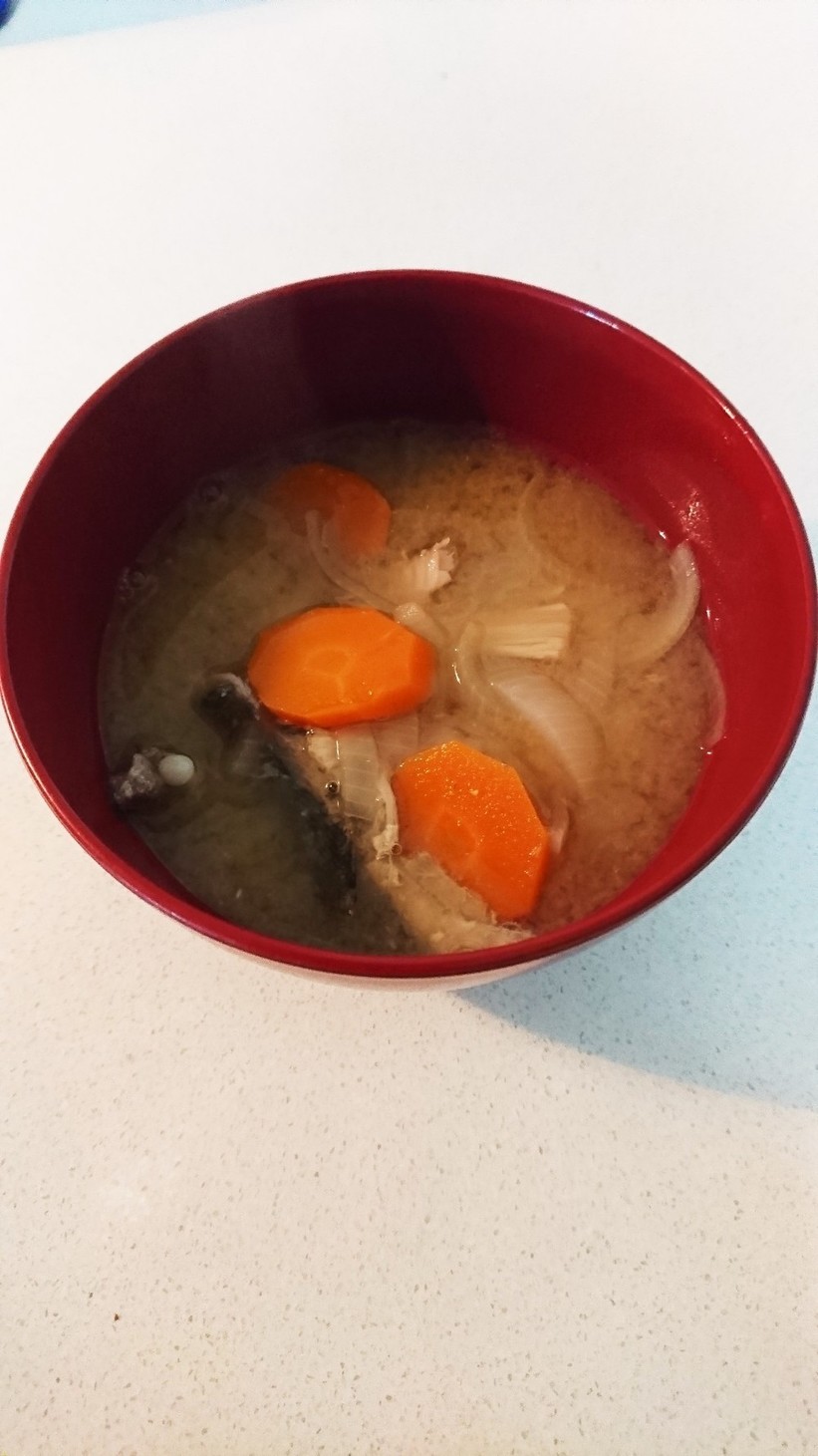 栄養たっぷり☆鰯の味噌汁の画像