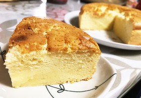 クリチ、生クリ不要!ふわふわチーズケーキ