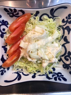 マヨ嫌いも食べれる大根と貝柱のマヨサラダ