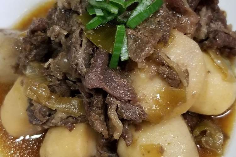 グルラボで簡単冷凍里芋と牛肉の煮物 レシピ 作り方 By いちごdaisuki クックパッド 簡単おいしいみんなのレシピが360万品