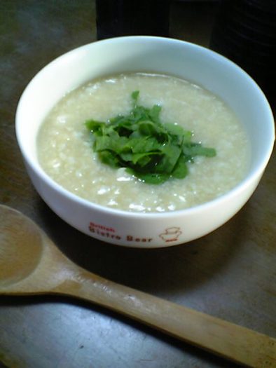 くずし豆腐の卵汁の写真