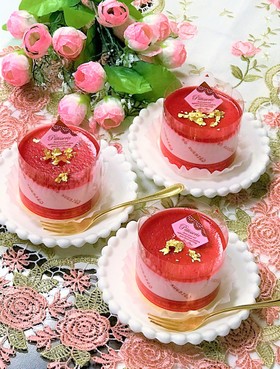 ラズベリーチーズケーキ