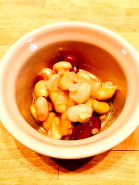 副菜&塩麹*お豆のサラダ