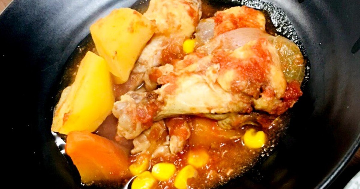 スロークッカーで作るトマトチキン煮込み レシピ 作り方 By スロークッカー広め隊 クックパッド 簡単おいしいみんなのレシピが352万品