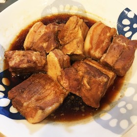 圧力炊飯器で楽チン豚の角煮