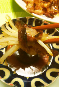 サッパリカリカリ琉球風味豚バラ焼き