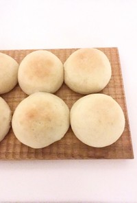 簡単☆米粉入り手捏ねパン