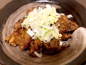 豚肉のピリッと生七味醤油甘だれ