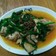 鶏肉とニラの炒め物　青花椒風味