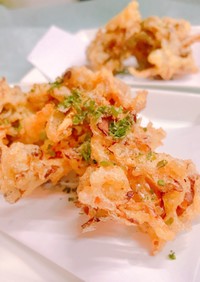舞茸のカリカリ天ぷら（かき揚げ）