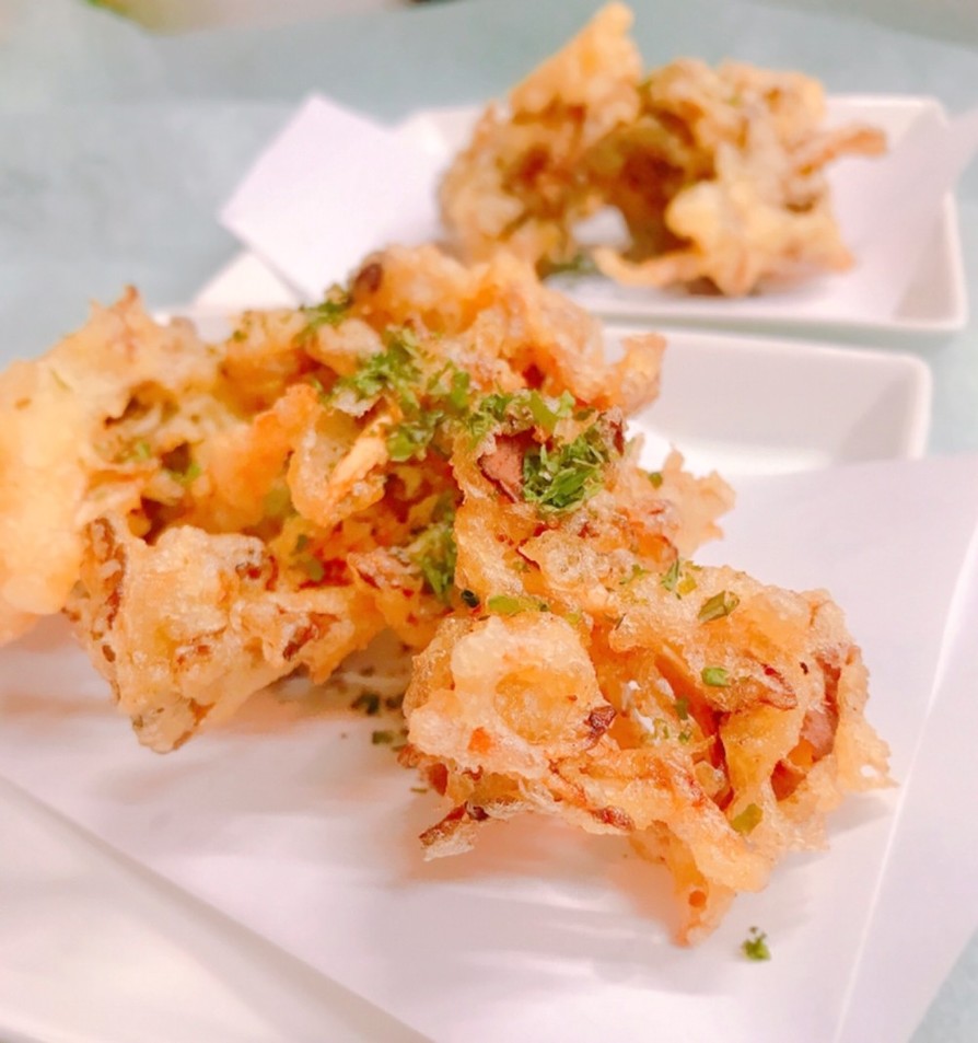 舞茸のカリカリ天ぷら（かき揚げ）の画像